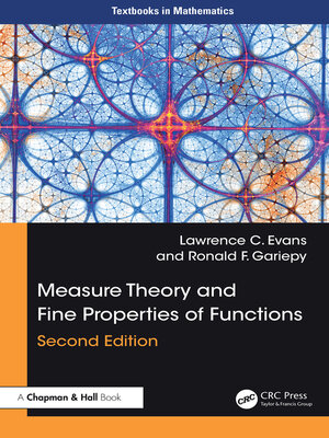 cover image of Measure Theory and Fine Properties of Functions